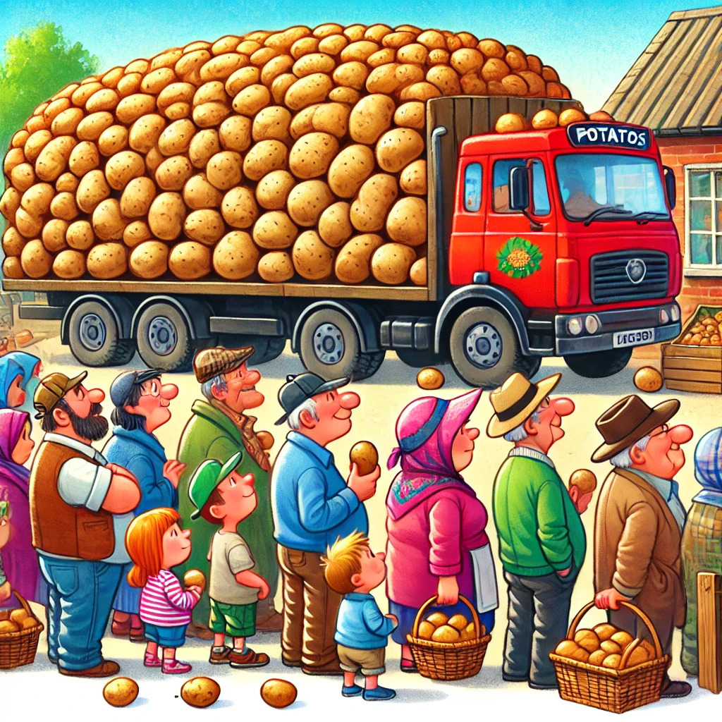 Featured image for Загадка про картошку (вовсе не для детей)